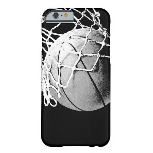 Basketball Unique Quality Resistant Barely There iPhone 6 Case