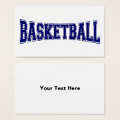 Basketball University Style (Front & Back)
