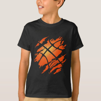 Basketball Usa American Flag Sports Lover Athlete T-Shirt