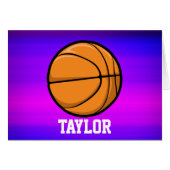 Basketball; Vibrant Violet Blue and Magenta (Front Horizontal)