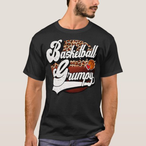 Basketball  Vintage Basketball Family Matching T_Shirt