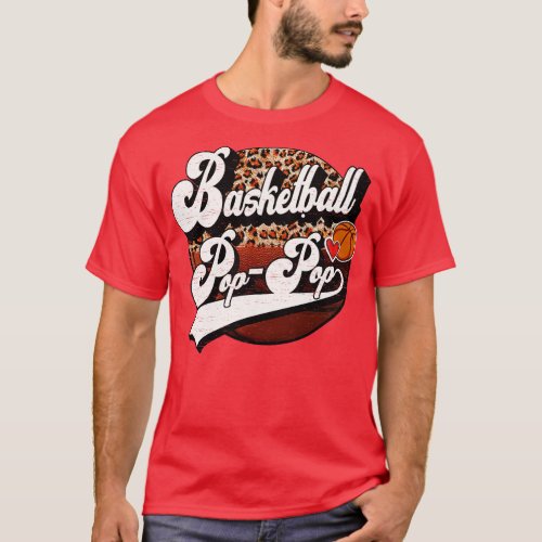 Basketball Vintage Basketball Family Matching T_Shirt