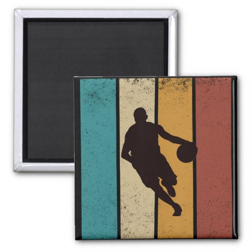 basketball vintage magnet