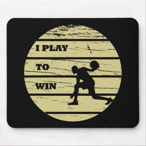 basketball vintage player retro sunset mouse pad