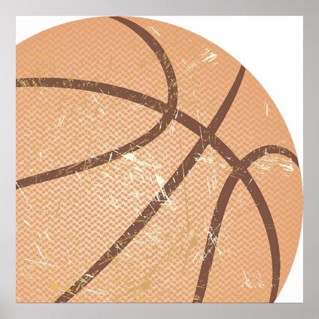 basketball vintage poster (Front)