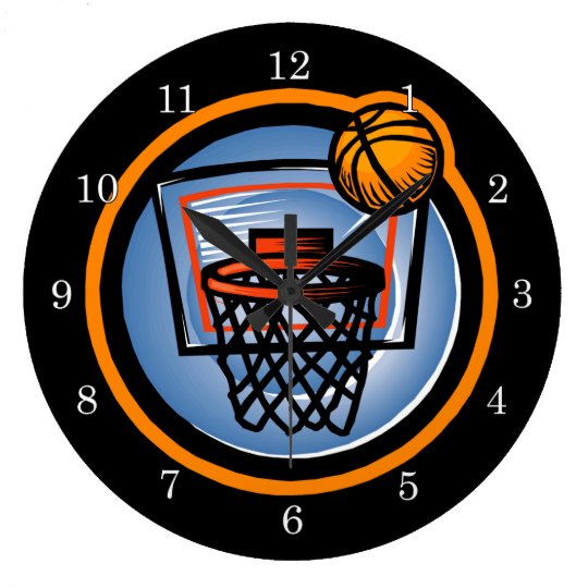 Basketball Wall Clock