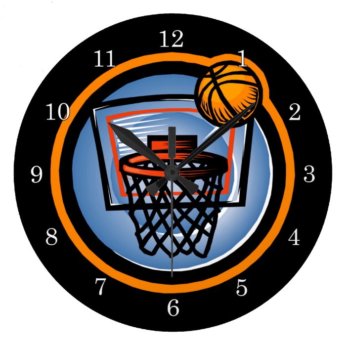 Basketball Wall Clock