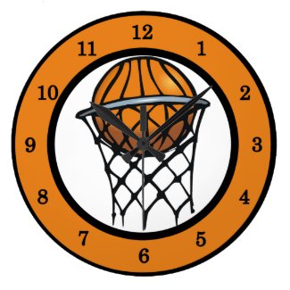 Basketball Wall Clock