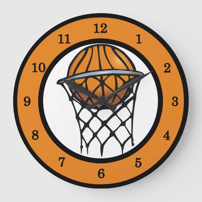 Basketball Wall Clock (Front)