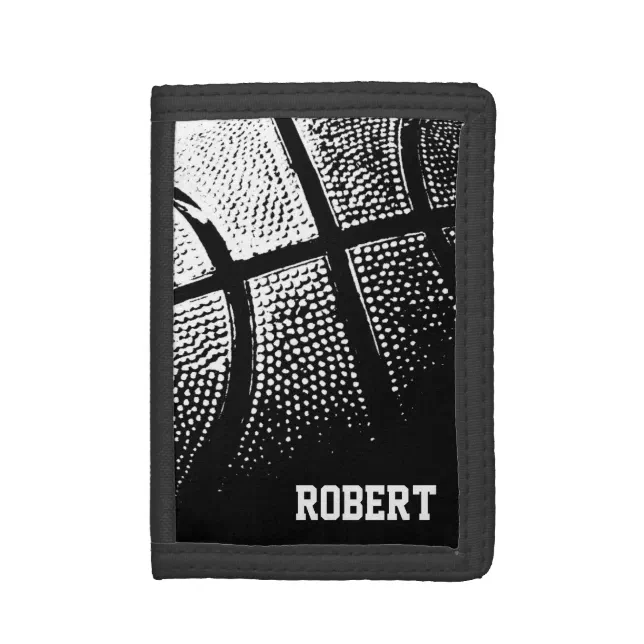 Basketball wallets Personalizable sports gift Zazzle