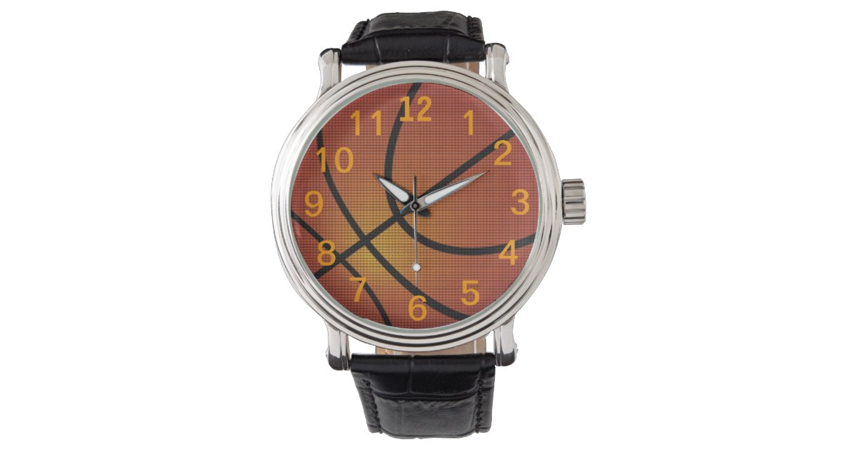 Basketball Watch for Gifts for Coaches Basketball Zazzle