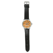 Basketball watch with custom text (Flat)