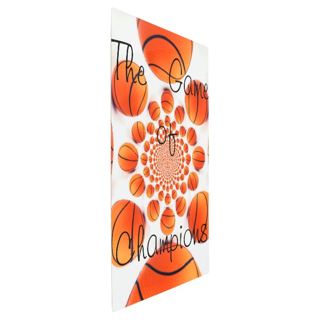 Basketball  what a game! We will Be Back Metal Print (3/4)