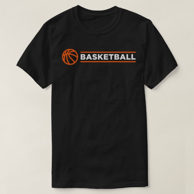 basketball with ball T-Shirt (Design Front)