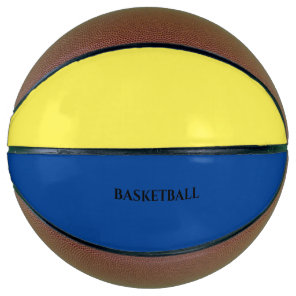 Basketball with custom name.