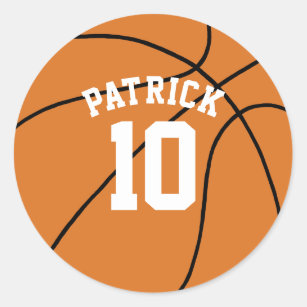 Number 14 Basketball Stickers for Sale