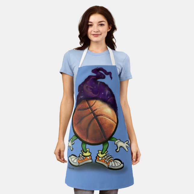 Basketball Wizard Apron (Worn)