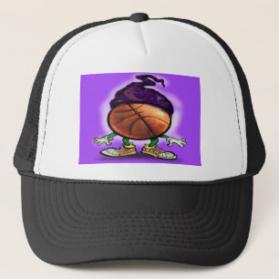 Basketball Wizard Trucker Hat