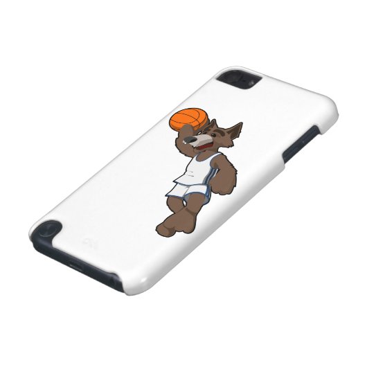 Basketball Wolf iPod Touch (5th Generation) Case (Bottom)