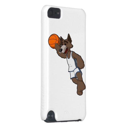 Basketball Wolf iPod Touch (5th Generation) Case (Back/Right)