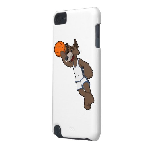 Basketball Wolf iPod Touch (5th Generation) Case (Back Left)