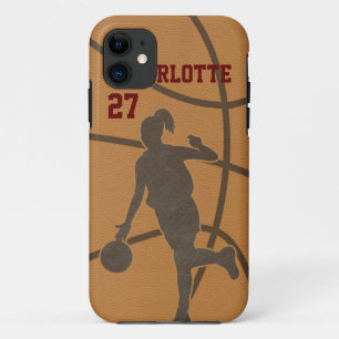 Basketball Woman iPhone iPad iPod Galaxy Razr Case