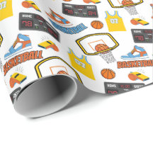 Basketball Wrapping Paper
