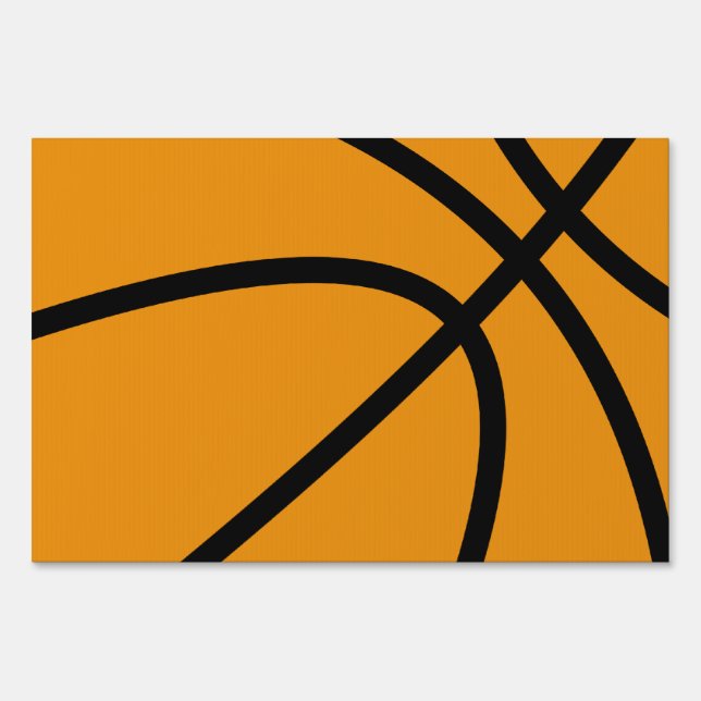 Basketball Yard Sign (Front)