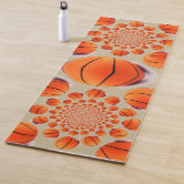 Cute nice lovely red heart star pattern design yoga mat