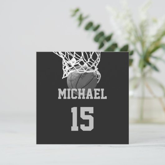 Basketball Your Name (Standing Front)