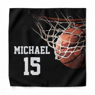 Basketball Your Name Bandana