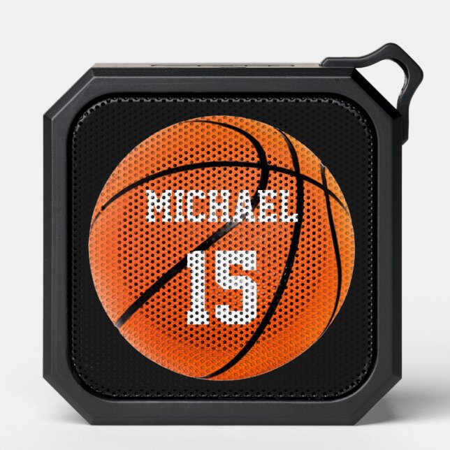 Basketball Your Name Bluetooth Speaker (Front)