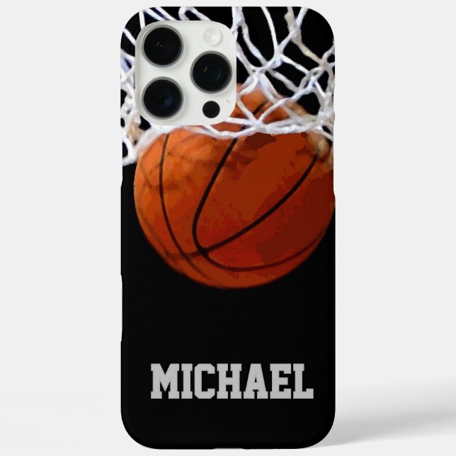 Basketball Your Name Case-Mate iPhone Case (Back)