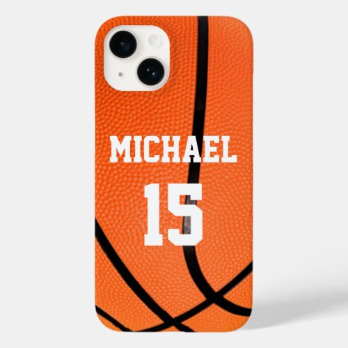 Basketball Your Name Case_Mate iPhone 14 Case