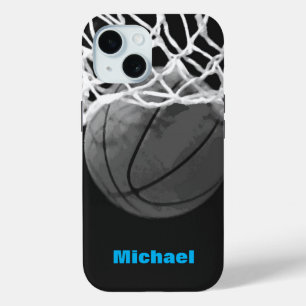 Basketball Your Name iPhone 15 Case