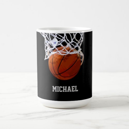 Basketball Your Name Coffee Mug