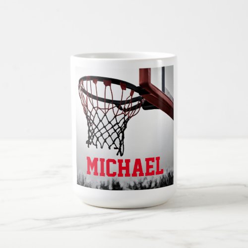 Basketball Your Name Coffee Mug