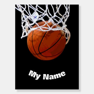 Basketball Your Name Custom Foam Board