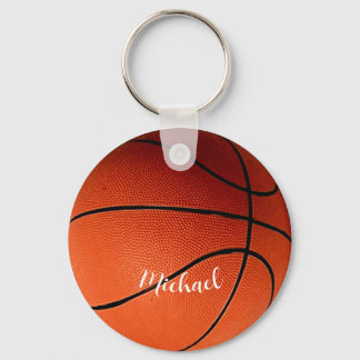 Basketball Your Name Custom Keychain