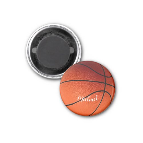 Basketball Your Name Custom Magnet