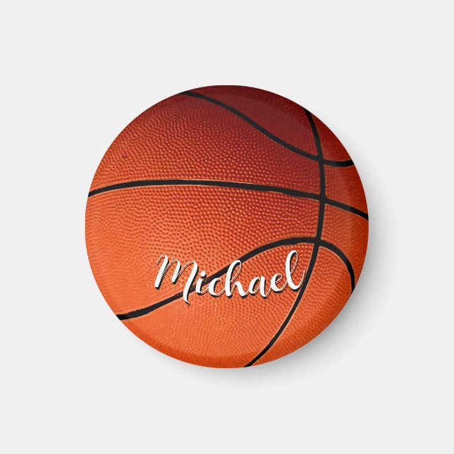 Basketball Your Name Custom Magnet (Front)