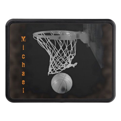 Basketball Your Name Customizable Hitch Cover