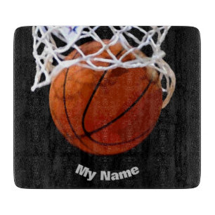 Basketball Your Name Cutting Board