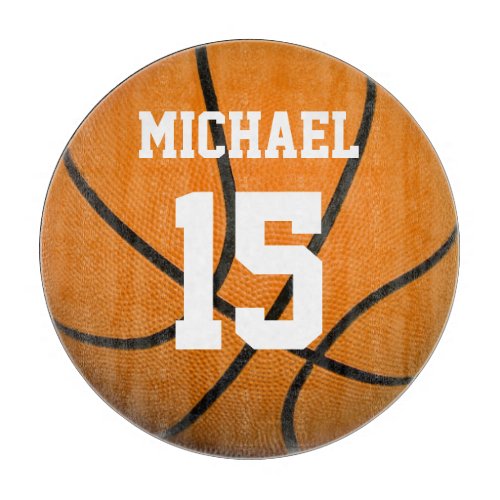 Basketball Your Name Cutting Board