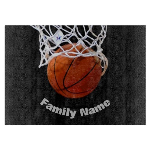 Basketball Your Name  Cutting Board
