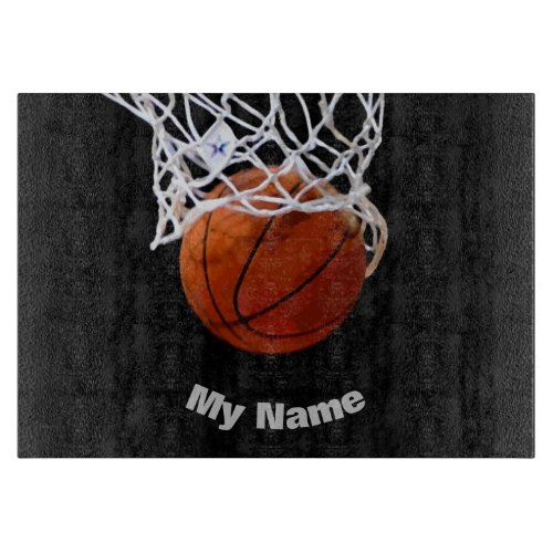 Basketball Your Name Cutting Board