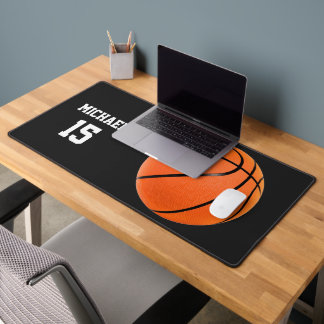 Basketball Your Name Desk Mat
