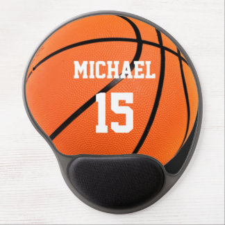 Basketball Your Name Gel Mouse Pad