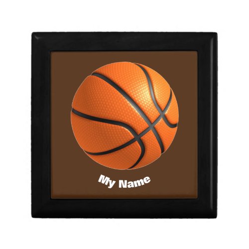 Basketball Your Name Gift Box