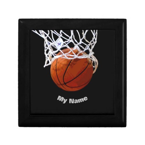 Basketball Your Name Gift Box